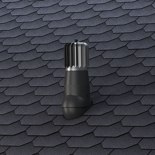 Ventilācijas izvads T01, D150, ar mehānisko ventilatoru STANDARD EVO — attēls 2