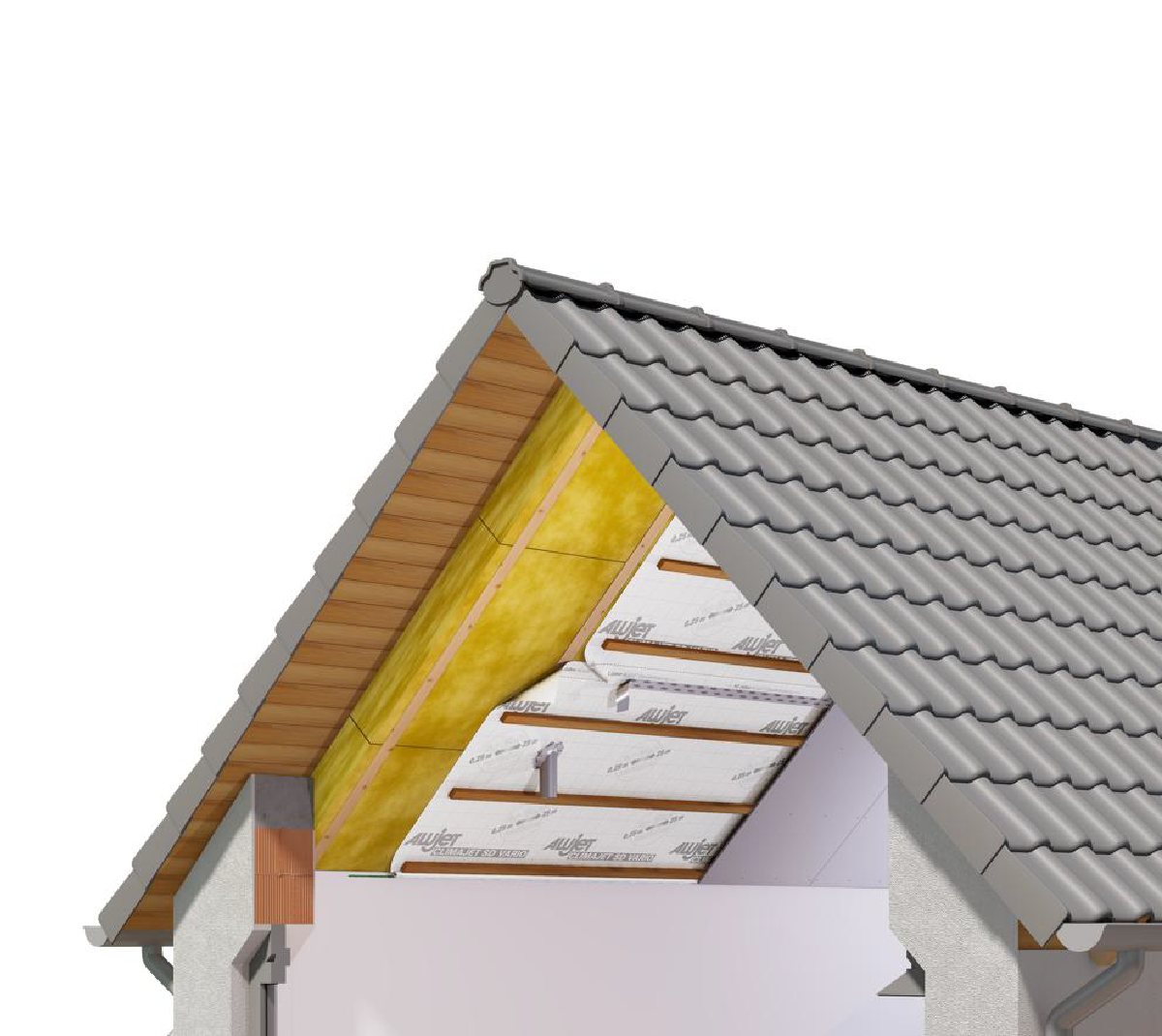 Tvaika barjeras membrāna 110g ALUJET Climajet SD Vario 75m2 (1.5m x 50m) — attēls 6