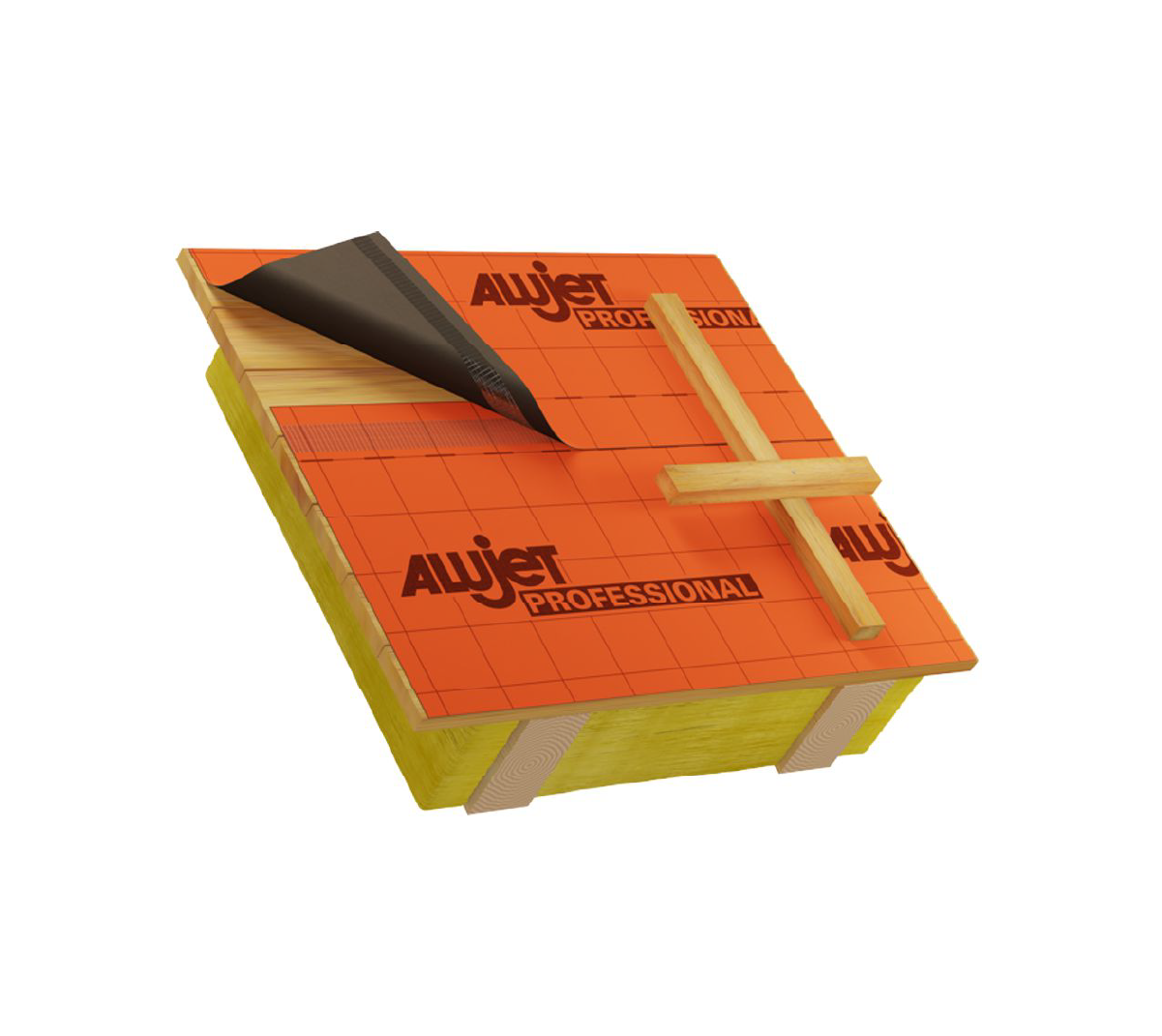Jumta Membrāna 175g ALUJET Professional 75m2 (1.5m X 50m) — attēls 4