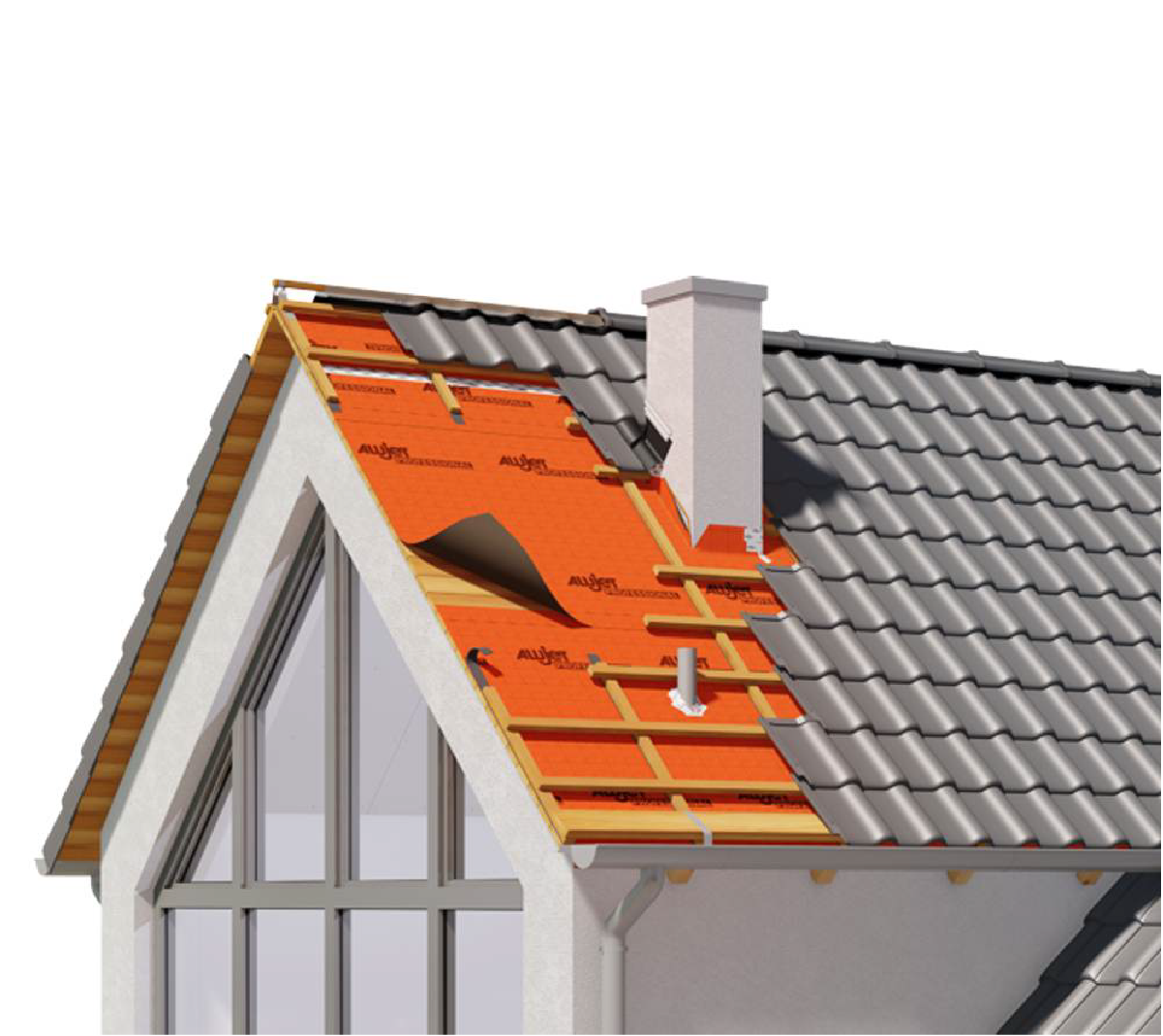 Jumta Membrāna 175g ALUJET Professional 75m2 (1.5m X 50m) — attēls 3