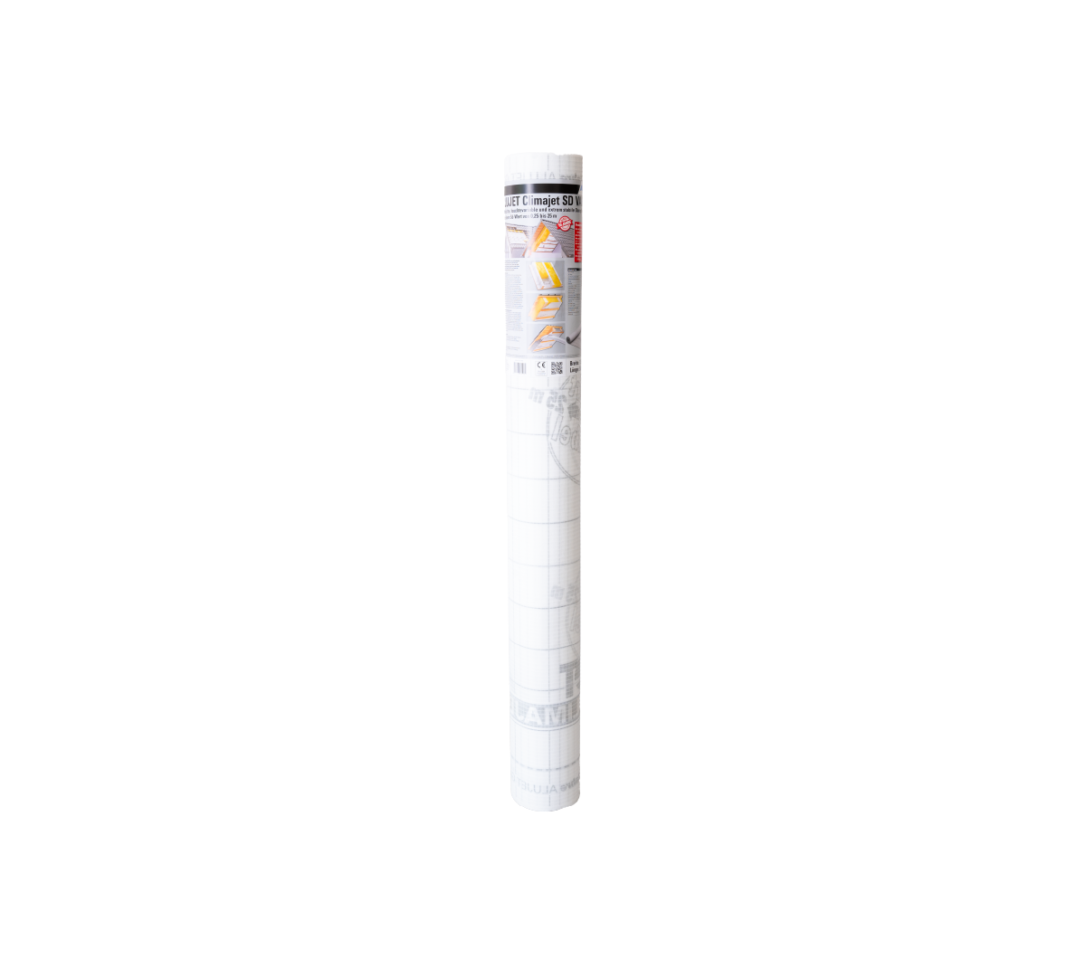Tvaika barjeras membrāna 110g ALUJET Climajet SD Vario 75m2 (1.5m x 50m) — attēls 2